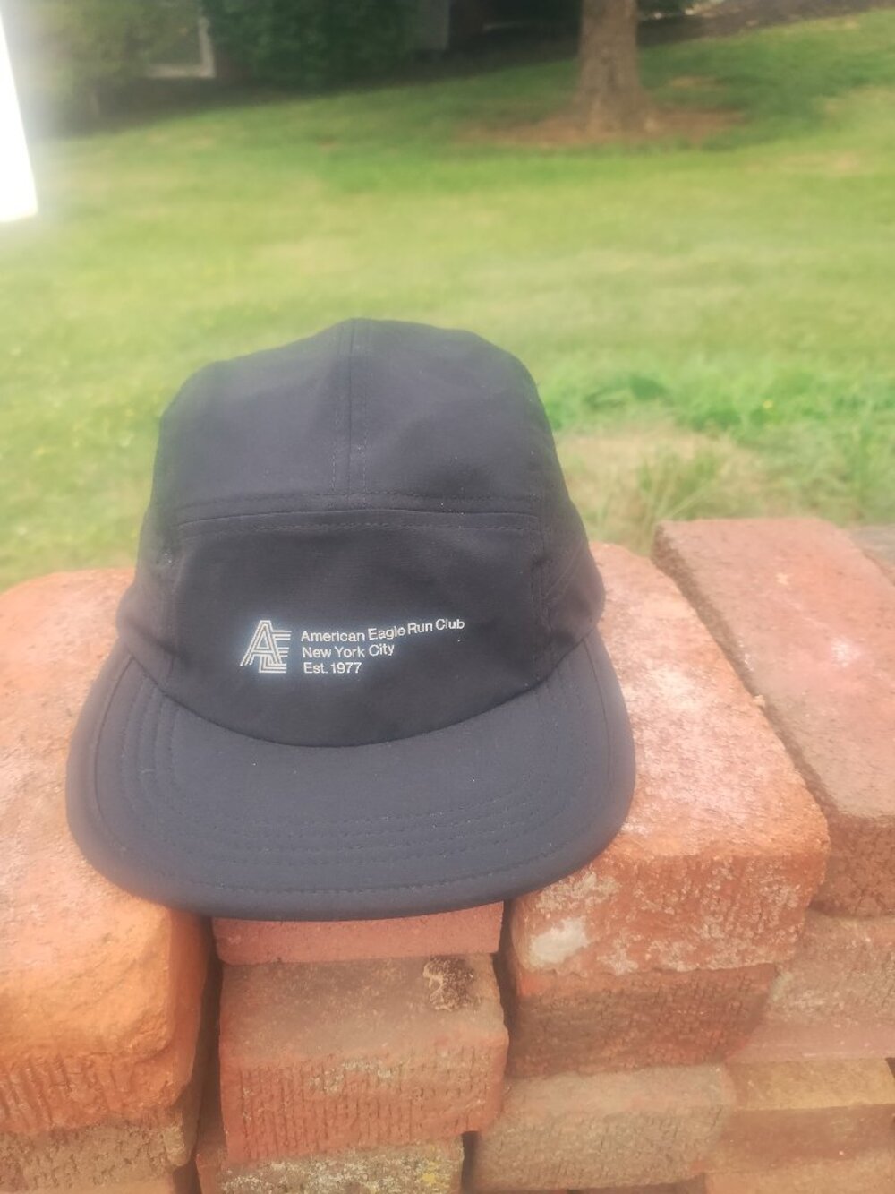 Nwt American Eagle 5 panel hat BK